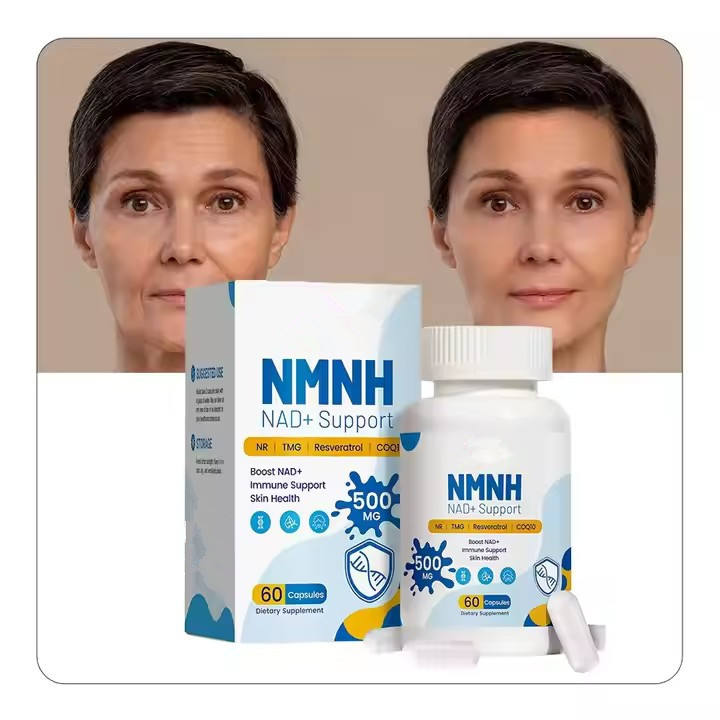 5-in-1 NAD Supplement 500mg NMNH Capsules 60 Caps